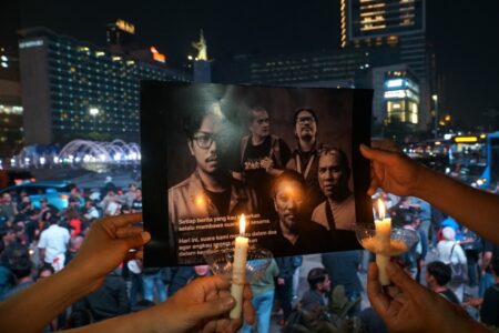 Doa Bersama Hilangnya 5 Jurnalis