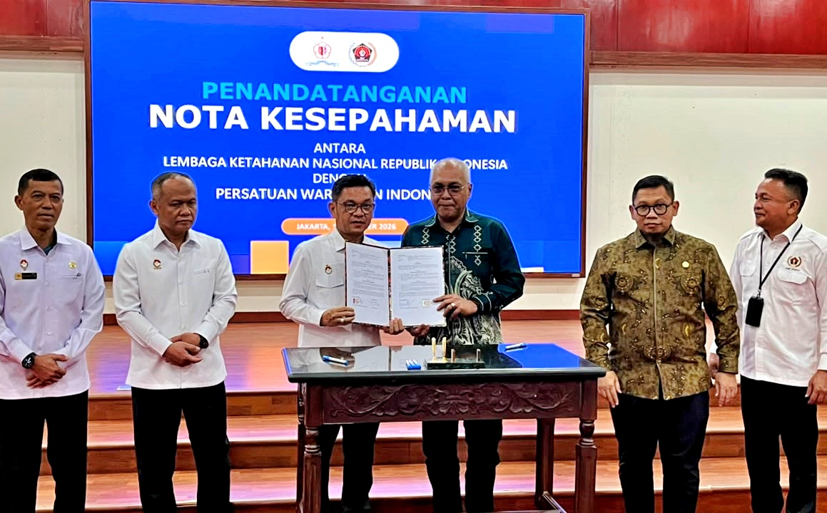 PWI-Lemhannas Perkuat Pendidikan Kebangsaan Bagi Wartawan
